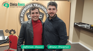 Jefferson Bauce e Bruno Tricarico hipnoterapeuta